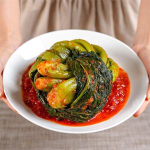 [한가득] 전라도 죽향 갓김치 5kg 국내산 100%