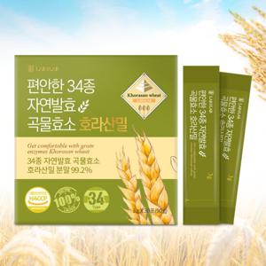 랩온랩 편안한 34종 자연발효 곡물효소 유산균 3g