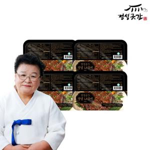 정성곳간 강순의 명인의 양념LA갈비 400g 4팩