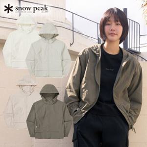 스노우피크 타슬란 여성 바람막이 S25MWLWB51