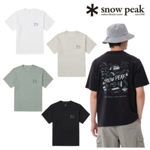 스노우피크 코튼 피크닉 반팔 티셔츠 (S25MUFTS60)
