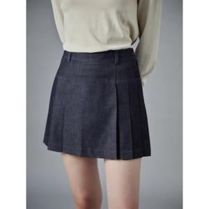 빈폴골프 여성 데님라이크 플리츠 큐롯  네이비 BJ4726A61R