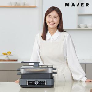 [마이어] 3 in 1 멀티쿠커 (전골팬+그릴팬+찜기) GP-001