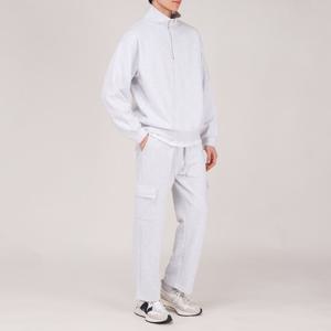 [후앙스] 카고 포켓 트레이닝 팬츠 반집업 상하의 세트 SHBP7055