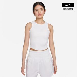[나이키] 원 피티드 여성 드라이 핏 크롭 탱크 탑 FN2807-100