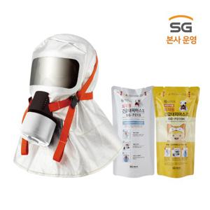 필슨 화재 대피 마스크 (성인용/어린이용) / 에스지생활안전 SG-F0119 KS인증 방독면 방연 방독 마스크 SG생활안전