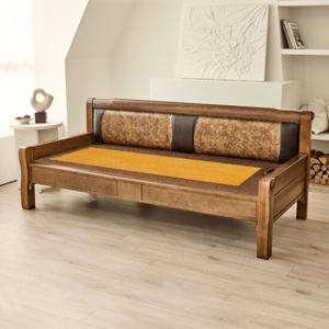 백만장자돌침대 현대의료기 N2012SF 황토흙 흙쇼파 흙카우치