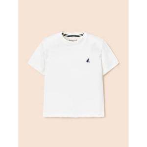 [25SS 10%][빈폴키즈] [Essential] 수피마 베이직 반팔 티셔츠 아이보리 (BI5242UE40)