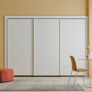 [한샘] 바이엘 소프트 슬라이딩 붙박이장_서랍형 (290~300cm)
