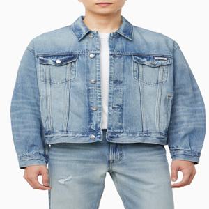 남성 레귤러핏 90 s 라이트블루 워시 데님 재킷 4RB797G-R7Q 4RB797GR7Q