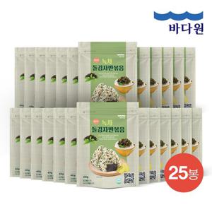 [바다원] 깨끗한 돌김자반볶음 녹차맛 40g x 25봉