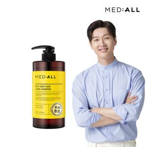 메디올 두피 청정 탈모 비듬 완화 약산성 샴푸 800ml 우디허발향