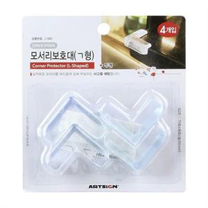 투명모서리보호대 pvc 4p 모서리보호캡 안전쿠션 커버