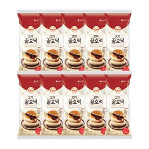 롯데 기린 빵 꼬마 꿀호떡125g X10개