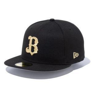 뉴에라 맨즈 우먼 모자 캡 59FIFTY 오릭스 버팔로스 블랙x골드 14525174 57.7cm-59.6cm -