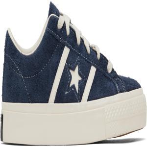 CONVERSE 네이비 콘스 원스타 아카데미 프로 스웨이드 스니커즈 A10579C 251799M237074