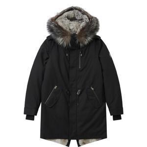 맥케이지 모리츠 엑스 래빗 퍼 패딩 남성 자켓 블랙 MORITZ-X C0001 BLACK