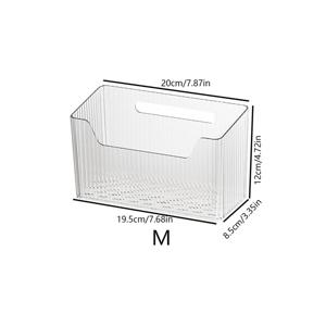 TEMU 1pc 캐비닛 문 수납 상자, 벽걸이 프리 펀칭 캐비닛 내부 클링 필름 수납 상자, 욕실 화장실 잡동사니 정리함 행거 상자, 집 정리