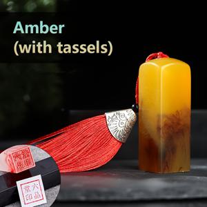 TEMU 개인 맞춤 터치, 서예 및 중국 그림용 맞춤 각인 레진 인장 - 전통 스크립트의 개인 이름 스탬프, 태슬 및 잉크 패드 포함, 전원 필요 없음, 중국 서예