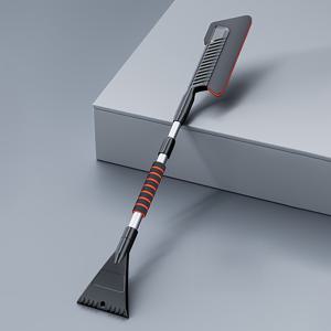 TEMU 1개 다목적 겨울 자동차 눈 제거 삽, 3-in-1 눈 긁개 도구, 무충전, 튼튼한 PC 재질, 차량용 얼음 긁개