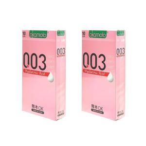 오카모토 콘돔 003 히알루론산 10p, 2개