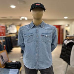 [리바이스] 리바이스 남성 스탠다드핏 데님 웨스턴 셔츠 (85745-74)