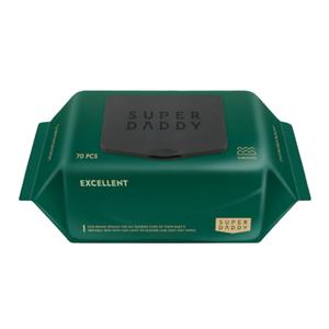 슈퍼대디 엑설런트82 캡형 70매 20팩 82평량 엠보싱 아기물티슈