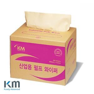KM 크린룸 산업용 펄프 와이퍼 300x415mm 200매입킴스타올 종이 와이프스 용청소 용와이퍼 키친 페이퍼