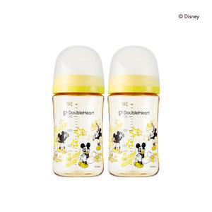 더블하트 모유실감 3세대 PPSU 디즈니 미키 클래식 240ml 트윈팩