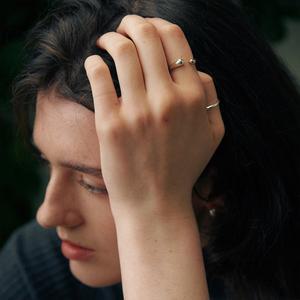 [베흐트](강남점)[925 silver] Cinq.silver.58 / ouvert ring (54172)