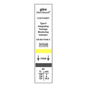[gke] 스팀 멸균용 CI 인디케이터 211-226 - Class 5 (250개입)