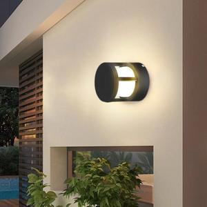 LED 조명 모션 센서 벽등 기둥 램프 AC85-265V 6W12W 벽걸이 야외 정원 실내 계단