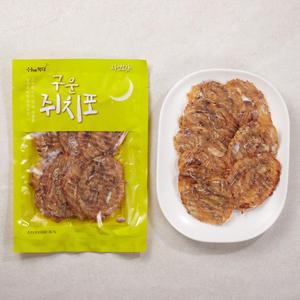 [품질보장] 더먹다 40년 전통 정화식품! 구운 쥐치포 75g /인기 주전부리 22종 골라담기