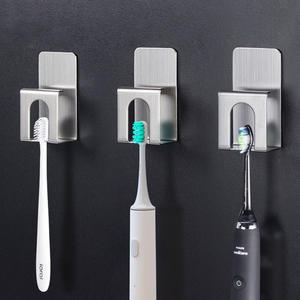 스텐  접착식 칫솔걸이 양치컵 걸이 A 욕실 칫솔꽂이 홀더 거치대