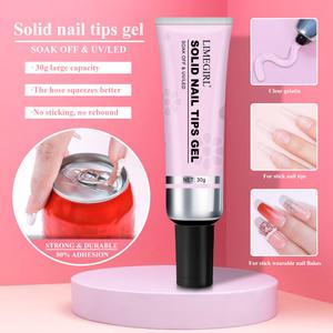 LIMEGIRL 강력한 젤 네일 접착제 UV 라인석 송진 보석 쥬얼리 DIY 장식 스티커 20ml 30ml