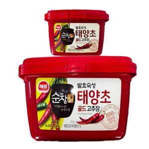 해표 순창궁 태양초 골드 고추장 2kg 1개 + 500g 1개
