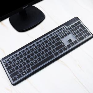 Dell 무선 키보드 km3322w km117 호환되는 실리콘 키보드 커버 스킨