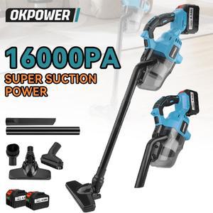 휴대용 전기 진공 청소기, 용 자동차, 애완 동물 털, 산업용 클리너 도구, Makita 18V 배터리용, 16KPa, 10