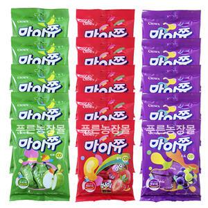 마이쮸 72g 딸기 포도 사과 / 72gx15봉지 어린이날 학교간식