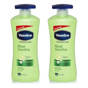 바세린 알로에 수드 로션 600ml X 2개