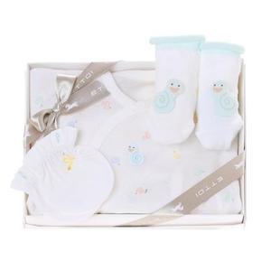 [갤러리아] (임신축하선물)(A)비노배내가운/손싸개/양말(07R0171510/07R085851/07R0