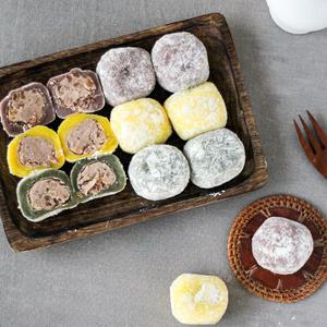 앙금과 견과류 삼색두텁떡 1박스(개별포장)/60g x 24개
