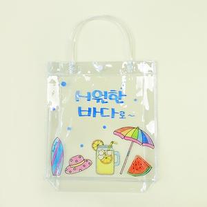 정인아트 비치백 1개 (가방끈길이포함 약24x36cm)