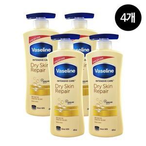 [바세린] 인텐시브케어 드라이스킨 리페어 로션 400ml x 4개