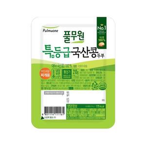 [신선] 풀무원 국산콩두부 찌개용 210g 10입