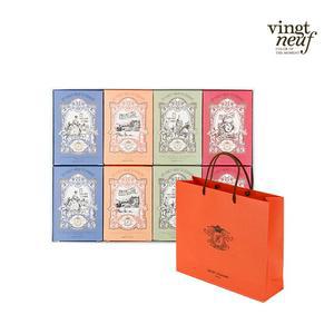 [정가99,000원][뱅네프생토노레] 사봉 파퓨메 1779 8종 세트(대형)135g*8개 1박스+