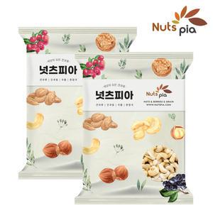 [넛츠피아] 생 캐슈넛 500g x 2봉 (총 1kg) 견과류 캐슈너트