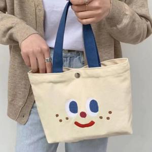 미니 에코백 3종 캔버스 작은 토트백 소품 보관 가벼운 실속있는 작은 가방