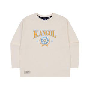 [롯데백화점]캉골 바시티 빅 로고 포인트 티셔츠 QC 0004 오프 화이트 (AQCCRT00040OW)