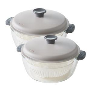 락앤락 캐서롤유리냄비 2.0L, 2개